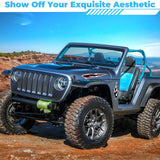 4Pcs Car Door Magnets, Flexible Blank Magnetic Sheets for Custom Signs, Bumper Stickers Magnets, Turn Any Decals into A Magnets, Strong Durable Car Magnets for Cars, Refrigerator BFXM