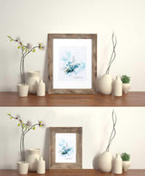 KAIWIN 100% Solid Wood Brown 11x14 Picture Frame 2 Pack Display Picture 8x10 with Mat, HD Glass Inside, Rustic Wooden Photo Frames for Wall Mounting KAIWIN