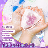 Golray Soap Making Craft Kit for Kids Girl Toys, Make 40 Pcs+ Soap Supplies with Unicorn/Mermaid/Butterfly Model, 2 Essential Oil, DIY Science Art and Craft Kit for Kid Girl Age 5-7 8-12 Year Old Gift Golray