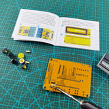 DIY Soldering Project Game Kit Retro Classic Electronic Soldering Kit with 5 Retro Classic Games and Acrylic Case, Idea for STEM High School Family Education Friends by Etoput Etoput