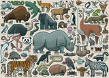 Ravensburger 'You Wild Animal' 1000 Piece Jigsaw Puzzle | Unique Artwork by Mario Zucca | Ideal for Adults and Kids | FSC Certified Ravensburger