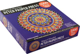 PETER PAUPER PRESS Magical Mandala 1000 Piece Round Jigsaw Puzzle PETER PAUPER PRESS