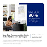 Epson EcoTank ET-4800 Wireless All-in-One Cartridge-Free Supertank Printer with Scanner, Copier, Fax, ADF and Ethernet. Full 1-Year Limited Warranty (Renewed Premium),White Epson