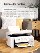 Hiipoo Sublimation Ink Refilled Bottles Compatible for ET2400 ET2720 ET2760 ET2750 ET4800 ET-2800 ET-2803 ET-2850 Inkjet Printers Heat Press Transfer on Mugs T-Shirts Hiipoo