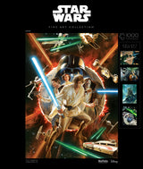 Buffalo Games - Star Wars - Comic Variant Cover - 1000 Piece Jigsaw Puzzle for Adults -Challenging Puzzle Perfect for Game Nights - Finished Size is 26.75 x 19.75 Buffalo Games