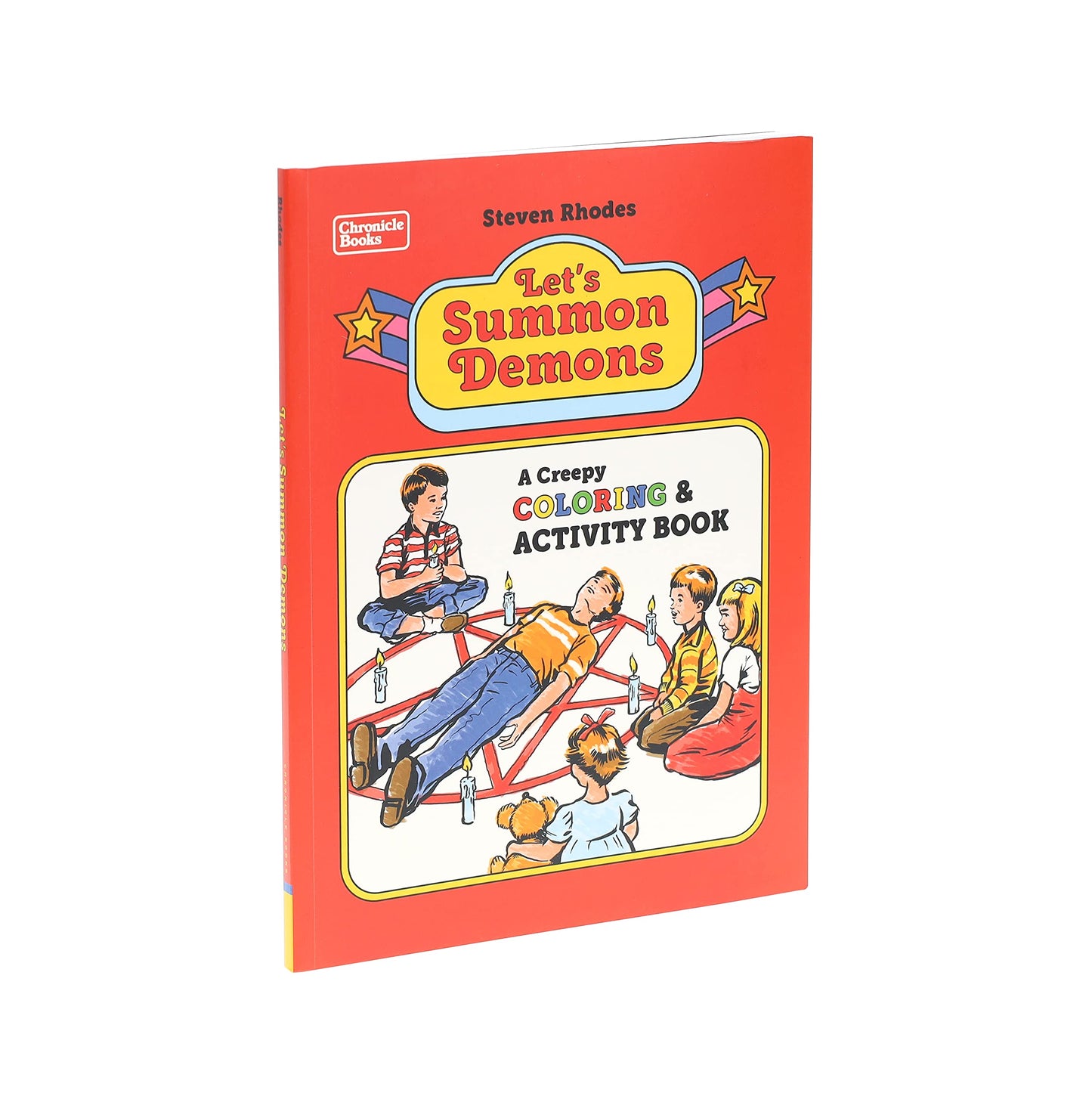 Let's Summon Demons: A Creepy Coloring and Activity Book