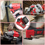 Replacement Charger for Milwaukee M12 & for M18 Rapid Charger for Milwaukee 12V-18V XC Lithium-Ion Tools Battery Power Charger Futurebatt