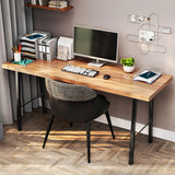 TC-HOMENY 34" Industrial Bar Table Legs Set of 2 - Sturdy Metal Furniture Legs for DIY Projects TC-HOMENY