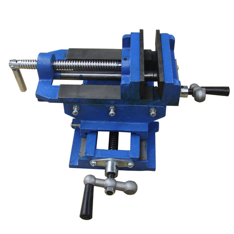 HFS(R) 3" Cross Slide Vise Drill Press Metal Milling 2 Way X-Y Heavy Duty Clamp Machine HFS