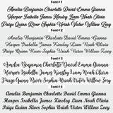 Baby Name Sign Custom Name Sign, Personalized Wooden Name Sign for Nursery, Family Name Sign Nursery Name Sign Custom Name Sign Wooden Baby Sign Woodland