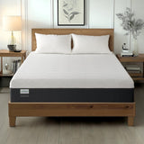 Life Balance 8 Inch Queen Size Mattress, Cooling Gel Memory Foam Mattress in a Box, Made in USA Queen Mattresses, Motion Isolation, Pressure Relief, Medium Firm, CertiPUR-US Certified, CY-8-Q Life Balance