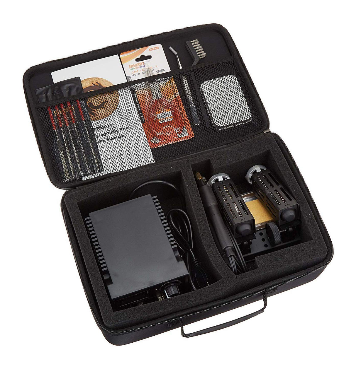 TRUArt (Stage 2) Professional Dual Pen Woodburning Detailer 60W Tool with Digital Temperature Control and 63 Tips TRUArt