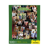 AQUARIUS Parks & Rec Collage Puzzle (500 Piece Jigsaw Puzzle) - Glare Free - Precision Fit - Officially Licensed Parks & Rec Merchandise & Collectibles - 14 x 19 Inches AQUARIUS