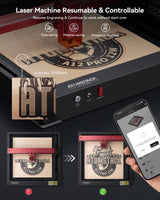 ATOMSTACK A24 Pro Laser Engraver with B3 Enclosure, 24W Output Laser Engraving Machine for Bulk Engraving Cutting with Enclosure Camera Engraving Machine for Wood Acrylic Leather Stone Metal ATOMSTACK