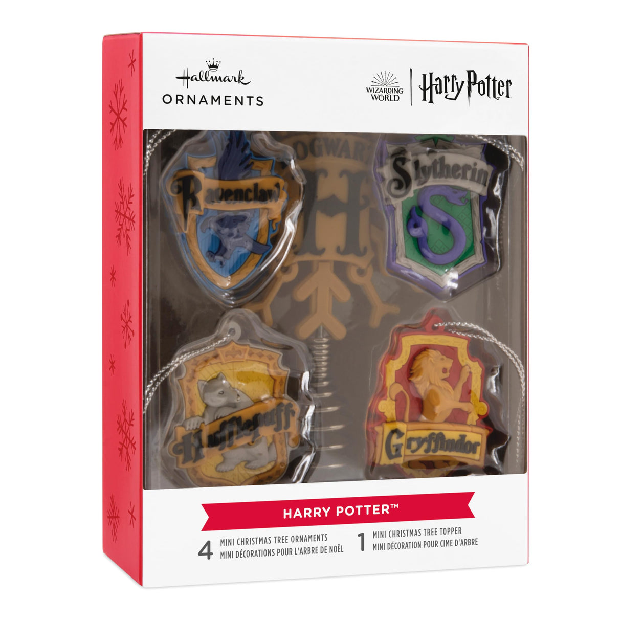 Hallmark Harry Potter Mini Christmas Tree Topper and Ornaments, Set of 5 Hallmark