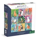Good Puzzle Co. Cats and Flowers Galison
