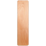 EMMA + OLIVER 6-Foot Rectangular Wood Folding Training / Seminar Table with Clear Coated Top EMMA + OLIVER