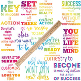 24 Pcs Iron on Decals for Clothing Positive Iron on Patches Inspirational Quote HTV Stickers Printable Heat Transfer Vinyl Designs Sublimation Transfers Patches for Jackets Hat Backpack DIY Craft Tinlade