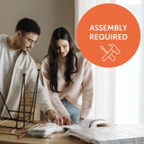 South Shore Axess 5-Shelf Narrow Bookcase, Pure White South Shore