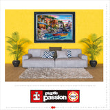 Educa - Sunset in Como - 3000 Piece Jigsaw Puzzle - Puzzle Glue Included - Completed Image Measures 47.25" x 33.5" - Ages 14+ (19052) Educa