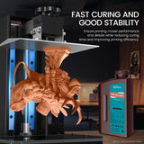 SUNLU 10K Red Wax 3D Printer Resin, Detail 3D Printing, High Precision, Fit Most LCD Printer, 2000G Red Wax Resin SUNLU