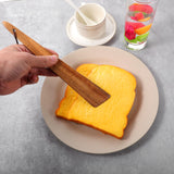 10 Inch Wooden Spatula for Cooking Flat Wooden Spatula Wood Egg Flipper Spatula Wood Spatula Pan Scraper Staub Spatula Wood Spatula for Cooking Lusofie