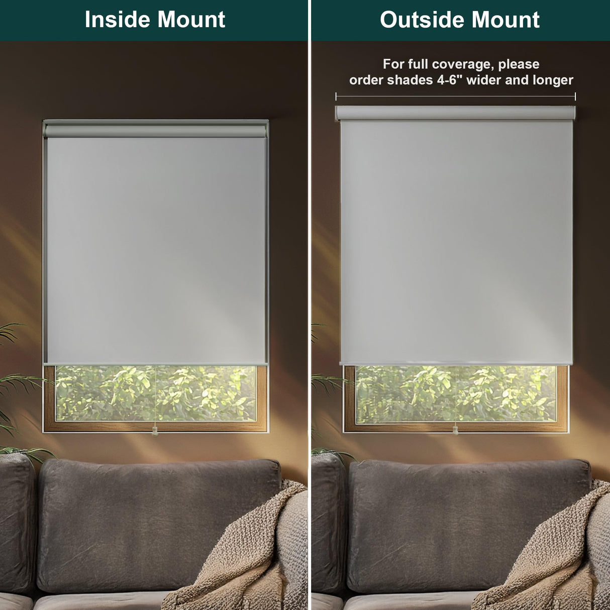 CHICOLOGY Roller Window Shades , Window Blinds , Window Shades for Home , Roller Shades , Window Treatments , Window Blinds Cordless , Door Blinds , Byssus White (Blackout), 30"W X 72"H CHICOLOGY