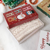 YANGTE 12 Pack Large Christmas Gifts Boxes with Lids for Presents, 17" Clothing Gift Boxes for Wrapping Bulk, 4 Designs of Christmas Boxes for Wrapping Clothes, Robe, Shirt and More YANGTE