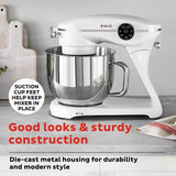 Instant Pot Instant Stand Mixer Pro,600W 10-Speed Electric Mixer with Digital Interface,7.4-Qt Stainless Steel Bowl,Dishwasher Safe Whisk,Dough Hook and Mixing Paddle,Pearl Instant Pot