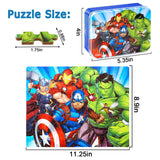 LELEMON Puzzles for Kids Ages 4-8,100 Piece Puzzles for Kids in a Metal Box, Educational Kids Puzzles Jigsaw Puzzles 100 Piece Puzzle Games Puzzle Toys Childrens Puzzles for Girls and Boys LELEMON