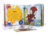 Marvel Spidey and his Amazing Friends My First Puzzle Book - Jigsaw Puzzles for kids, 10-page board book, 5 puzzles to enjoy Phidal