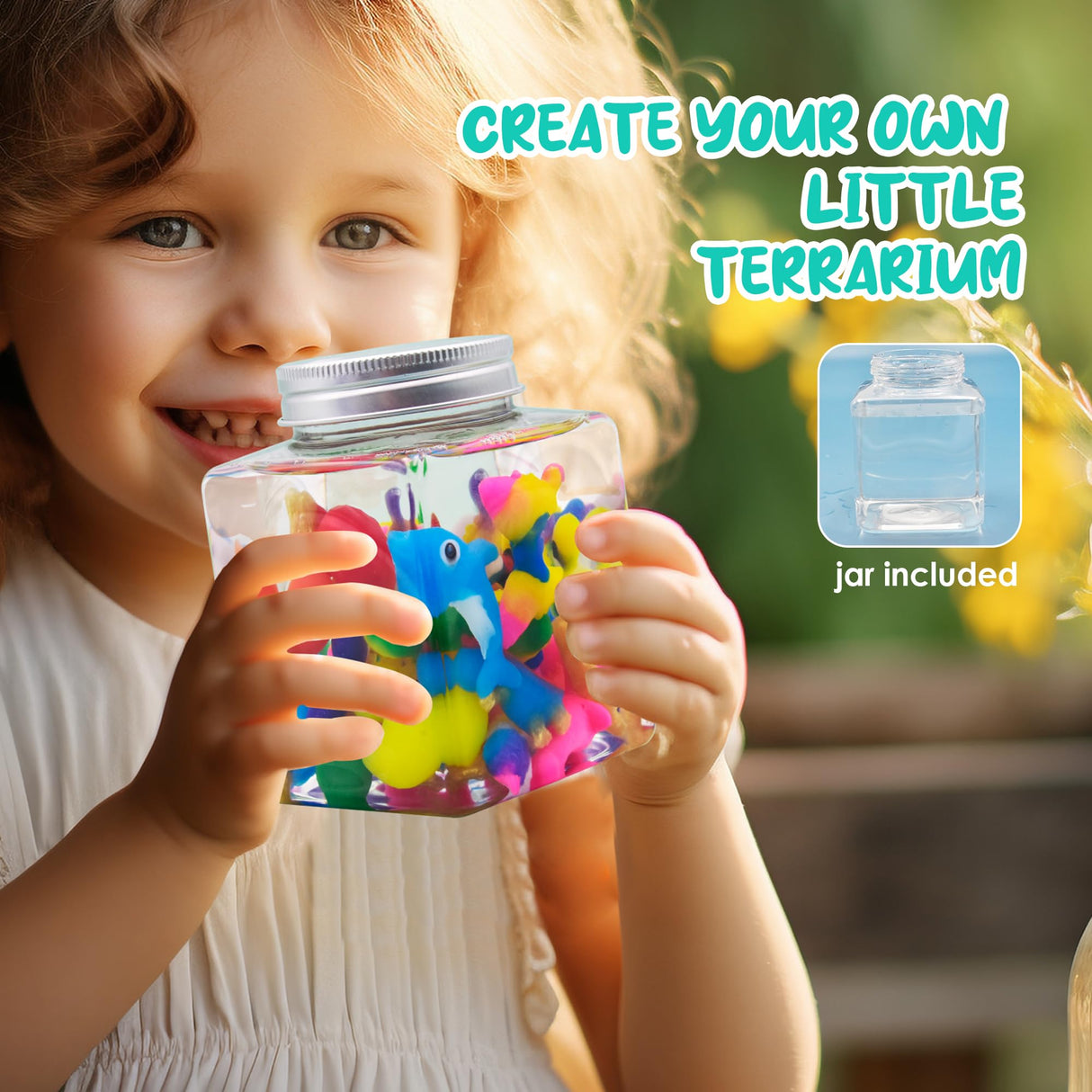 Aqua Fairy Water Gel Kit for Kids – Magic Water Elf Toy – DIY Squishy Maker Kit – Design Your Own Water Buddies - Craft Kits for Kids – Make Your Own Squishes Arts & Crafts Boys Girls Age 5 6 7 8 9 Sleepah