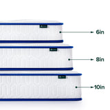 ZINUS 8 Inch Essential Innerspring Mattress, Full, Medium Firm Feel, CertiPUR-US Certified, Mattress in A Box Zinus