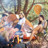 DECYOOL 4 Pack Wasp Nest Decoy Hanging Wasp for Wasps Hornets Yellow Jackets Outdoor Waterproof Material (Orange) DECYOOL