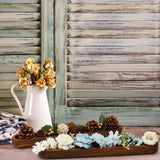 Thyle 2 Set Small Dough Bowls 12 x 1.7 x 1 Inch Wood Tray Hand Carved Narrow Decorative Bowl Canoe Style Long Tray for Candle Making Rustic Table Centerpiece Home Display Accessories Thyle