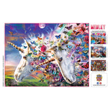 Masterpieces 300 Piece EZ Grip Jigsaw Puzzle - Unicorns & Butterflies - 18"x24" Masterpieces
