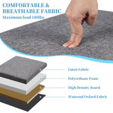 Cat Litter Box Enclosure Furniture, Foldable Hidden litter box with Mesh Storage Bag, Litter box furniture with Waterproof Inside, Easy Clean, Odor Control, Easy Assembly - 21.6”L x 17.7”D x 17.7”H Shikha