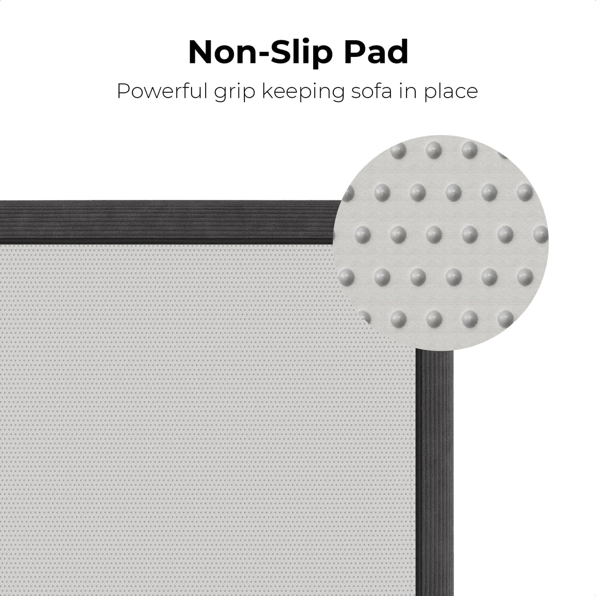 LIKIMIO 78" Loveseat Sofa in a Box, Cloud Boneless Couch with Comfy Deep Seat, No Assembly Required, Modern Upholstered Corduroy Sofa for Living Room, Apartment, Home Office, Dark Grey LIKIMIO