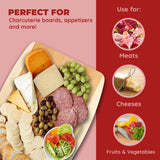 Bamboo Cutting Board, Chopping Board Set: Great for Meal Prep and Serving, Charcuterie, Eco-Friendly Wood Cutting Boards in Assorted Sizes Brite Concepts