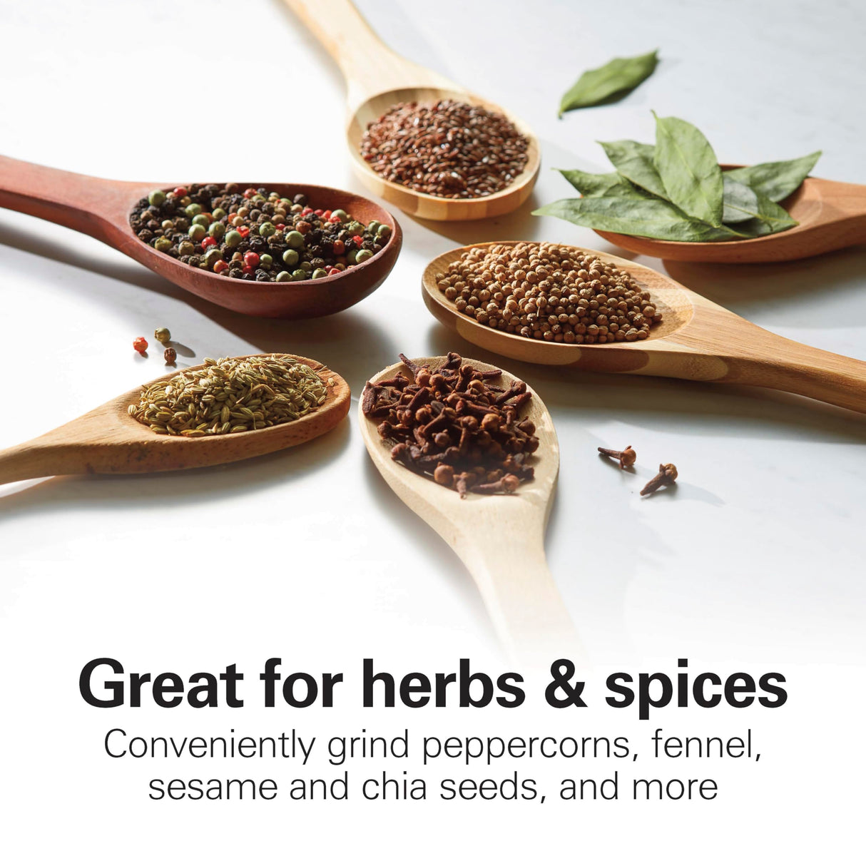 Hamilton Beach Fresh Grind Electric Coffee Grinder for Beans, Spices and More, Stainless Steel Blades, Removable Chamber, Makes up to 12 Cups, Black Hamilton Beach