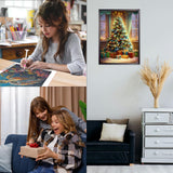 CEOVR Christmas Tree Diamond Art Kits for Adults, Christmas Diamond Painting Dots 5D DIY Full Drill Gem Art, Adult Crafts Kits Arts and Crafts, Wall Decor for Home Office 12x16in CEOVR