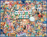 White Mountain Puzzles Country Music, 1000 Piece Jigsaw Puzzle White Mountain
