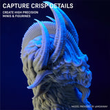 Formlabs [Creator Tough] ABS-Like 3D Printer Resin 405nm UV-Curing Non-Brittle High Precision Made in USA ACMO-Free 3D Printing Liquid Standard Photopolymer Resin for LCD DLP 3D Printing (Grey, 1000g) Formlabs