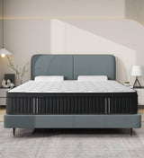 Huyamy Full Size Mattress,12 Inch Hybrid Full Mattress in a Box with Memory Foam & Individual Pocket Spring for Edge Support,Pressure Relief,Medium Firm. Huyamy