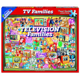 White Mountain Puzzles TV Families - 1000 Piece Jigsaw Puzzle White Mountain