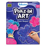 Skillmatics Art & Craft Activity - Poke-in Art Flower Bouquet, Mess-Free Art for Kids, DIY Craft Kits, Creative Activity, Fine Motor Skills, Gifts for Girls & Boys Ages 4, 5, 6, 7, 8, 9 Skillmatics