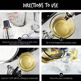 American Soy Organics Millennium Wax - 10 lb Bag of Natural Soy Wax for Candle Making American Soy Organics