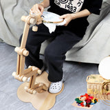 SolidGnik Large Embroidery Stand,Adjustable Embroidery Hoop Holder,Rotated Cross Stitch Stand,Wood Embroidery Hoop Holder SolidGnik