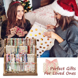 Emfogo Bracelet Holder, 4 Tier Bracelet Organizer Storage for Bracelets Bangles Watch Scrunchies, Rustic Wood Jewelry Organizer Display for Home, Vendors, Craft Shows and Store(Rustic Brown) Emfogo