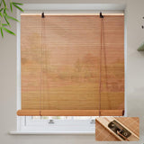 BAYUE Outdoor Bamboo Roller Blinds - Versatile Sun Shade with Waterproof Design for Privacy and Ease of Installation BAYUE